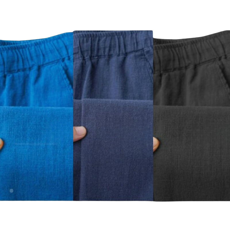 3 Pcs Combo) Summer Comfortable Soft Cotton Trouser