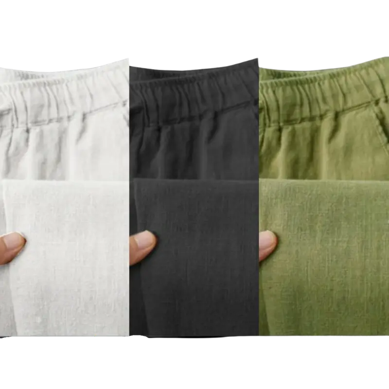 3 Pcs Combo) Summer Comfortable Soft Cotton Trouser