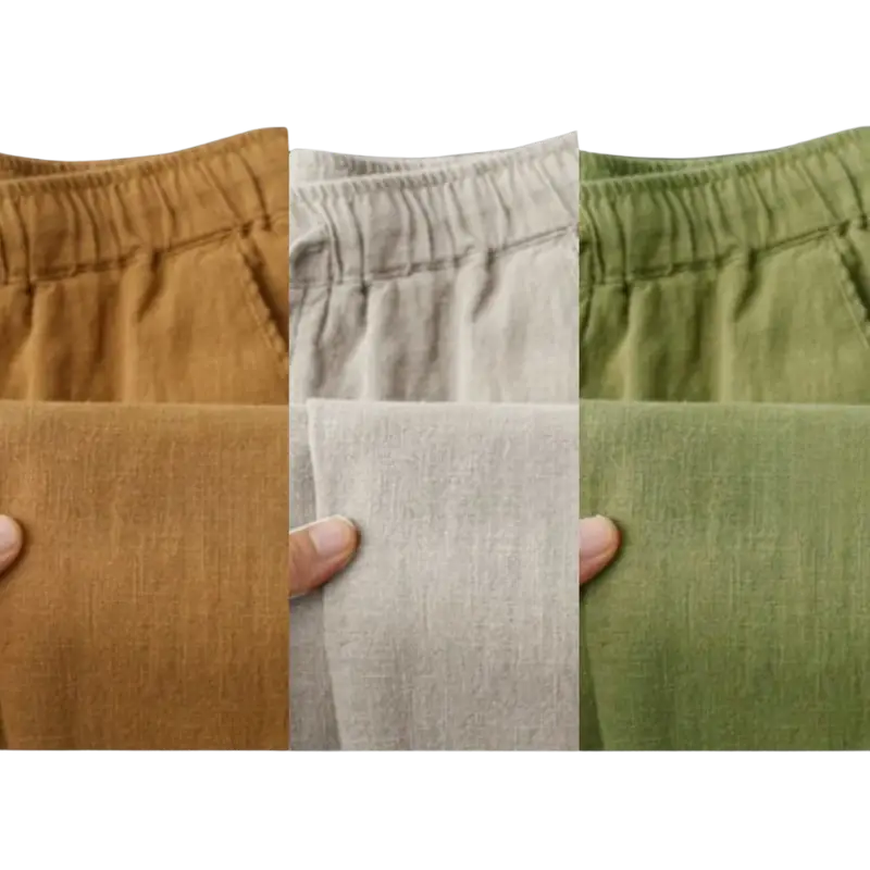 3 Pcs Combo) Summer Comfortable Soft Cotton Trouser
