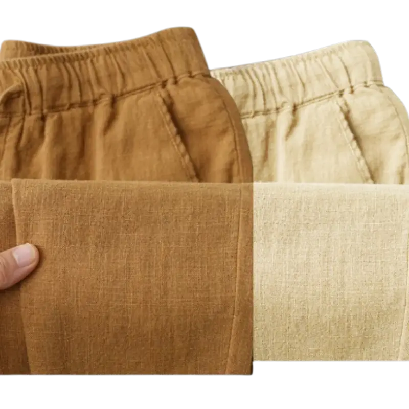 2 Pcs Combo) Summer Comfortable Soft Cotton Trouser