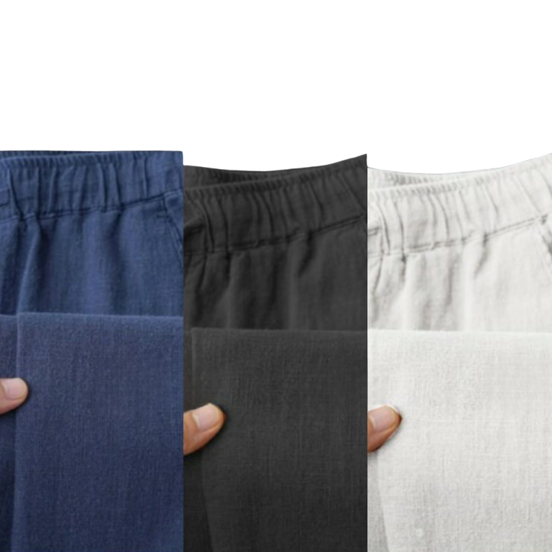 3 Pcs Combo- Summer Comfortable Soft Cotton Trouser