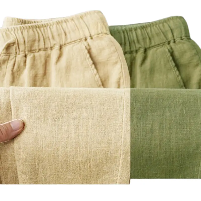 (2 Pcs Combo) Summer Comfortable Soft Cotton Trouser