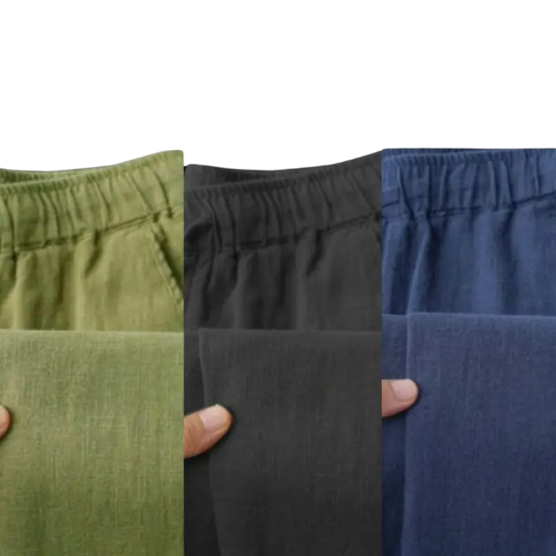 3 Pcs Combo) Summer Comfortable Soft Cotton Trouser