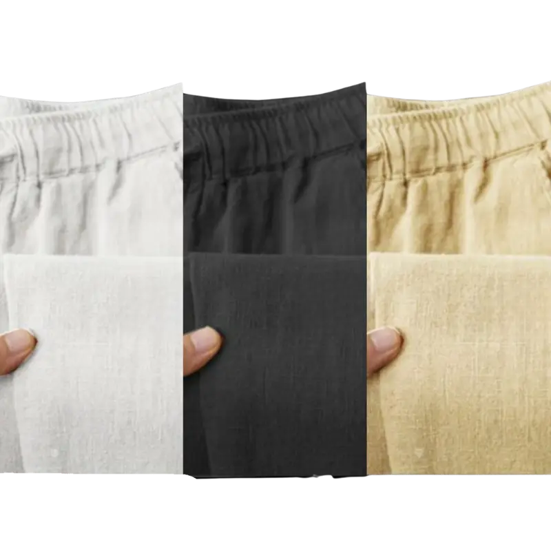 3 Pcs Combo) Summer Comfortable Soft Cotton Trouser